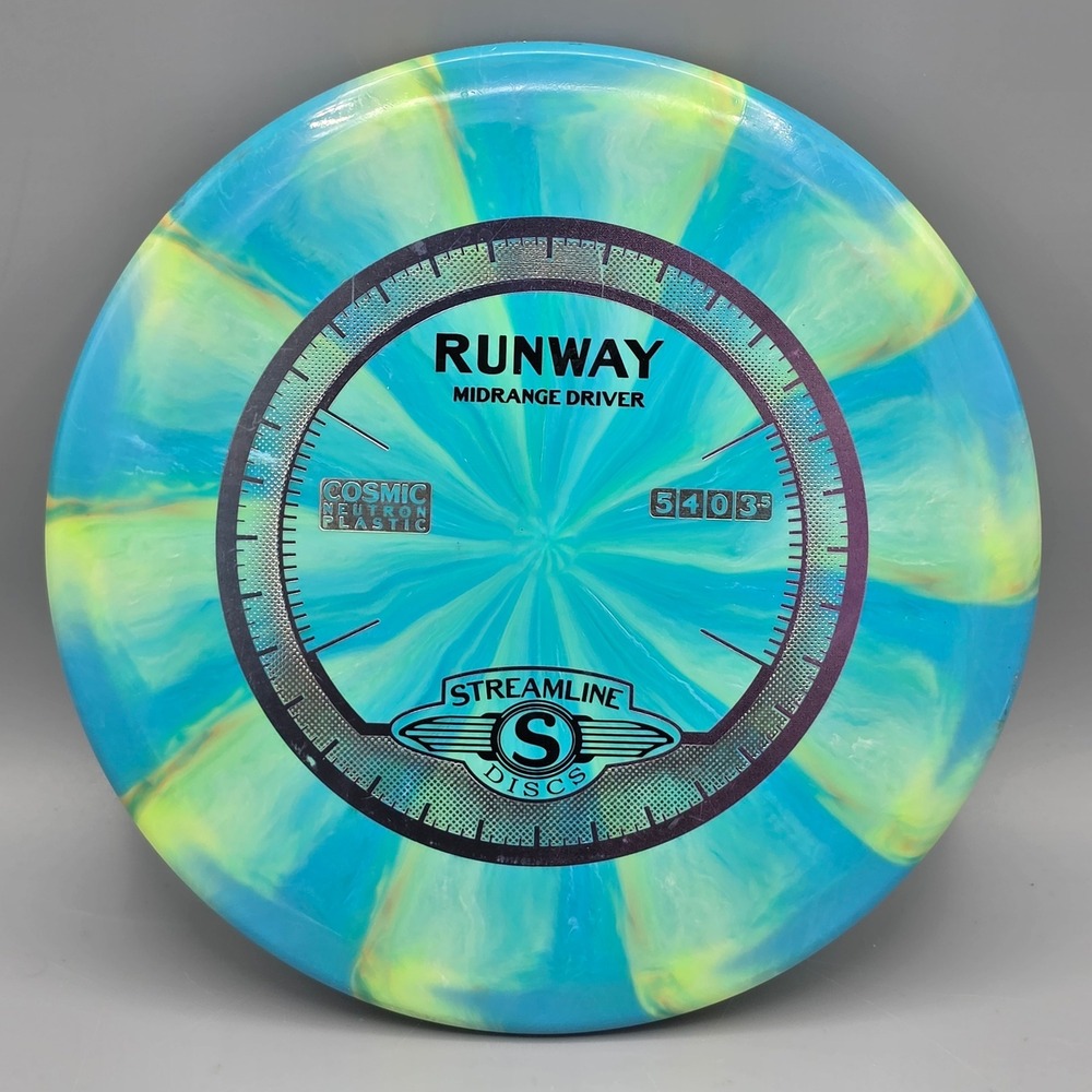 Streamline Discs Runway Midrange Driver 170g Blue Cosmic Neutron Plastic